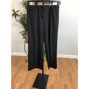 Black Market White House Pants Women Size 12R Wide Leg Flat Front Preppy